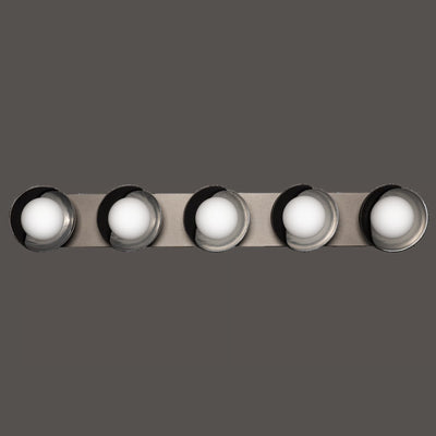 Brooklyn 5-Light Straight Double Shade Bath Sconce