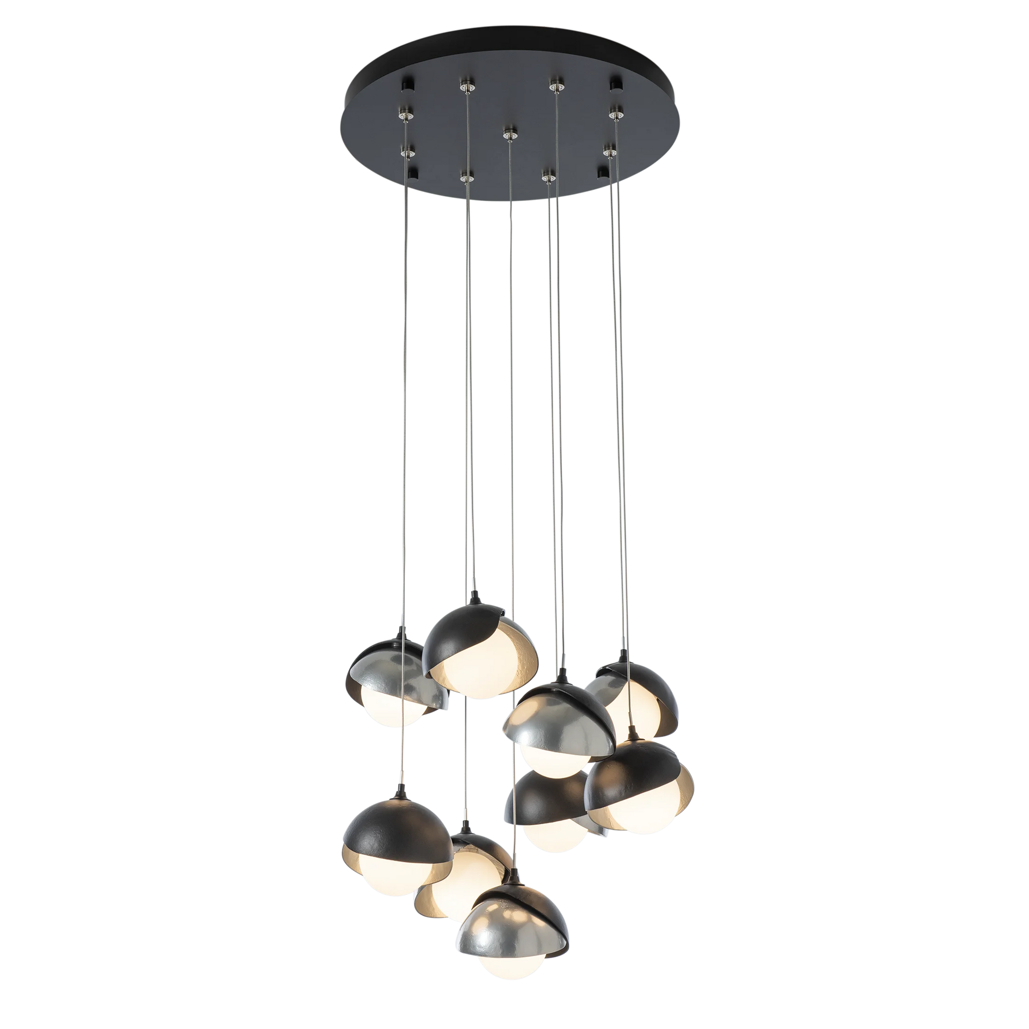 Brooklyn 9-Light Double Shade Pendant