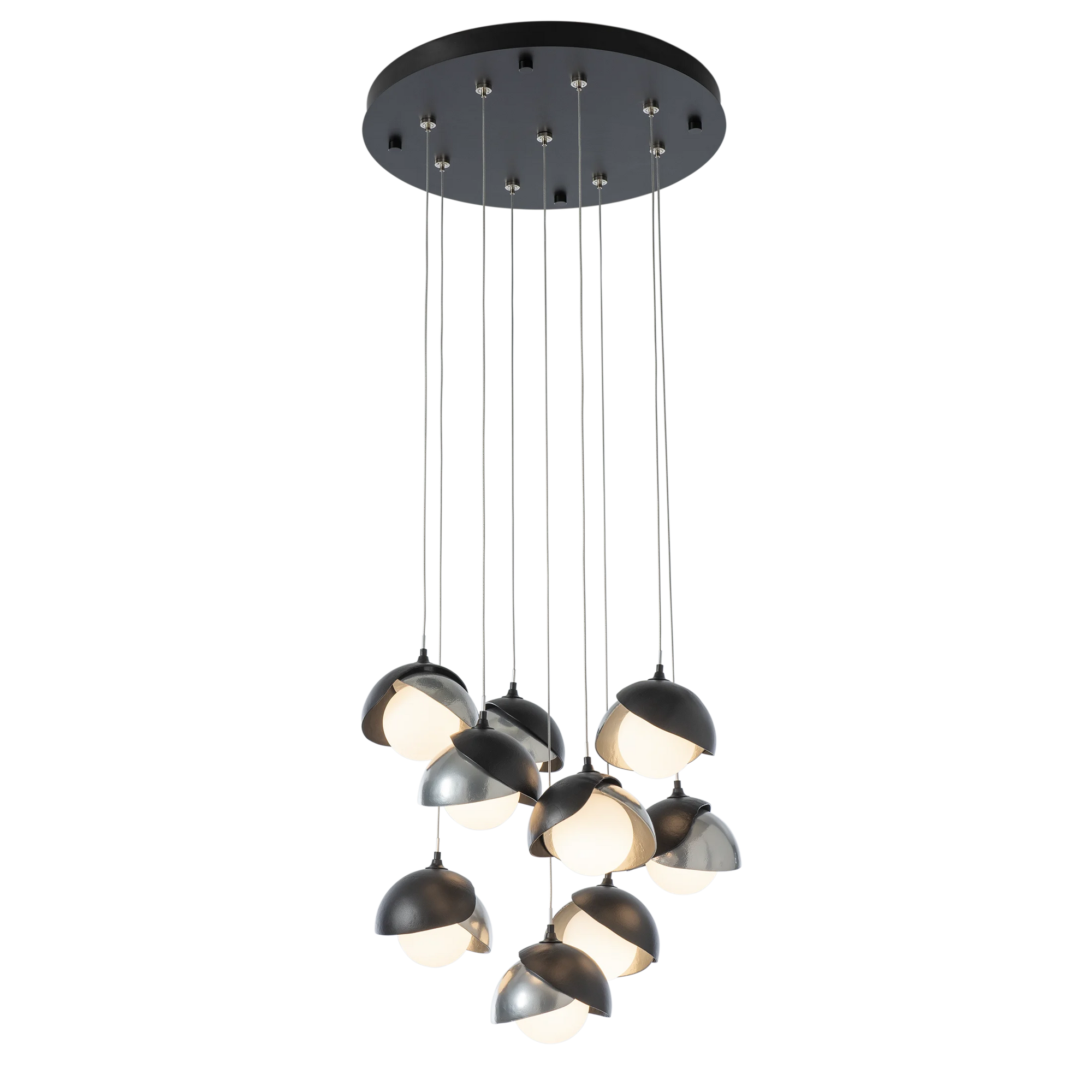 Brooklyn 9-Light Double Shade Pendant