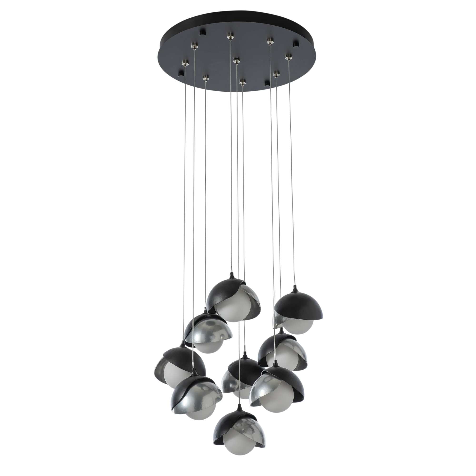 Brooklyn 9-Light Double Shade Pendant