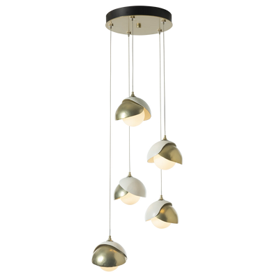 Brooklyn 5-Light Double Shade Pendant
