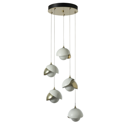 Brooklyn 5-Light Double Shade Pendant