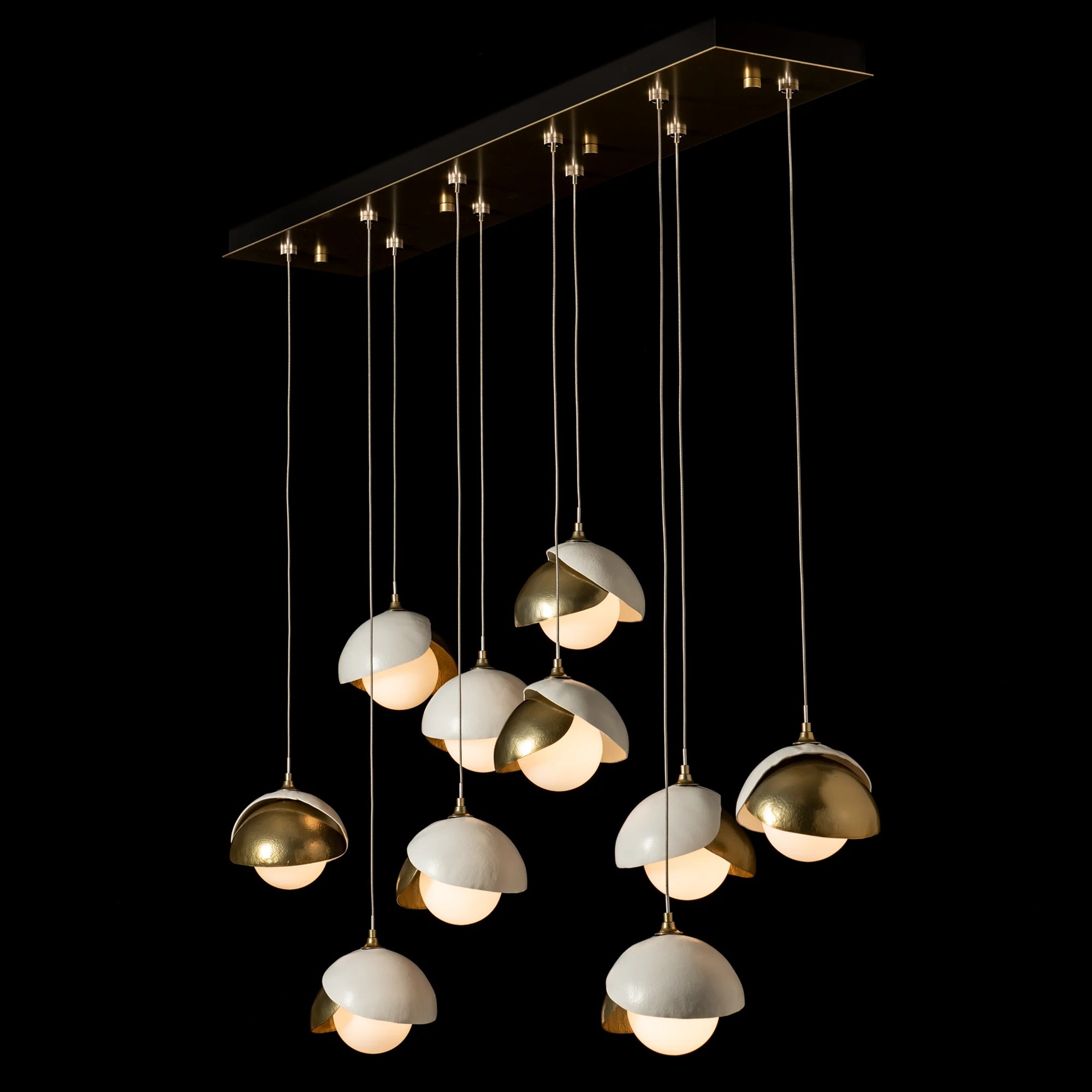 Brooklyn 10-Light Double Shade Pendant