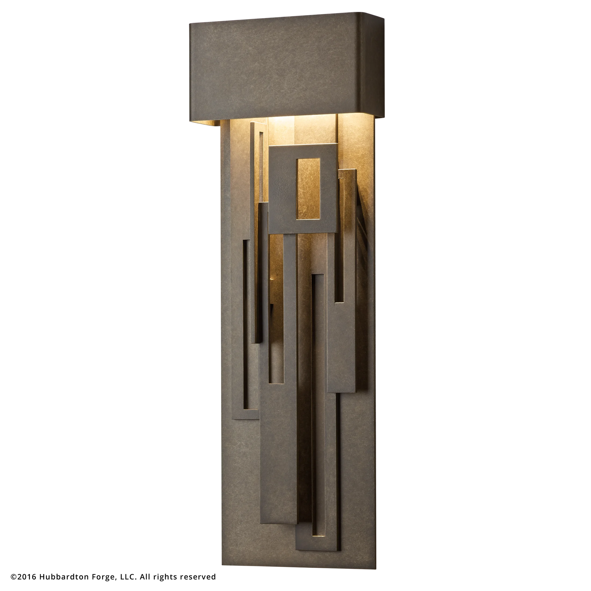Collage Large Dark Sky Friendly LED Outdoor Sconce