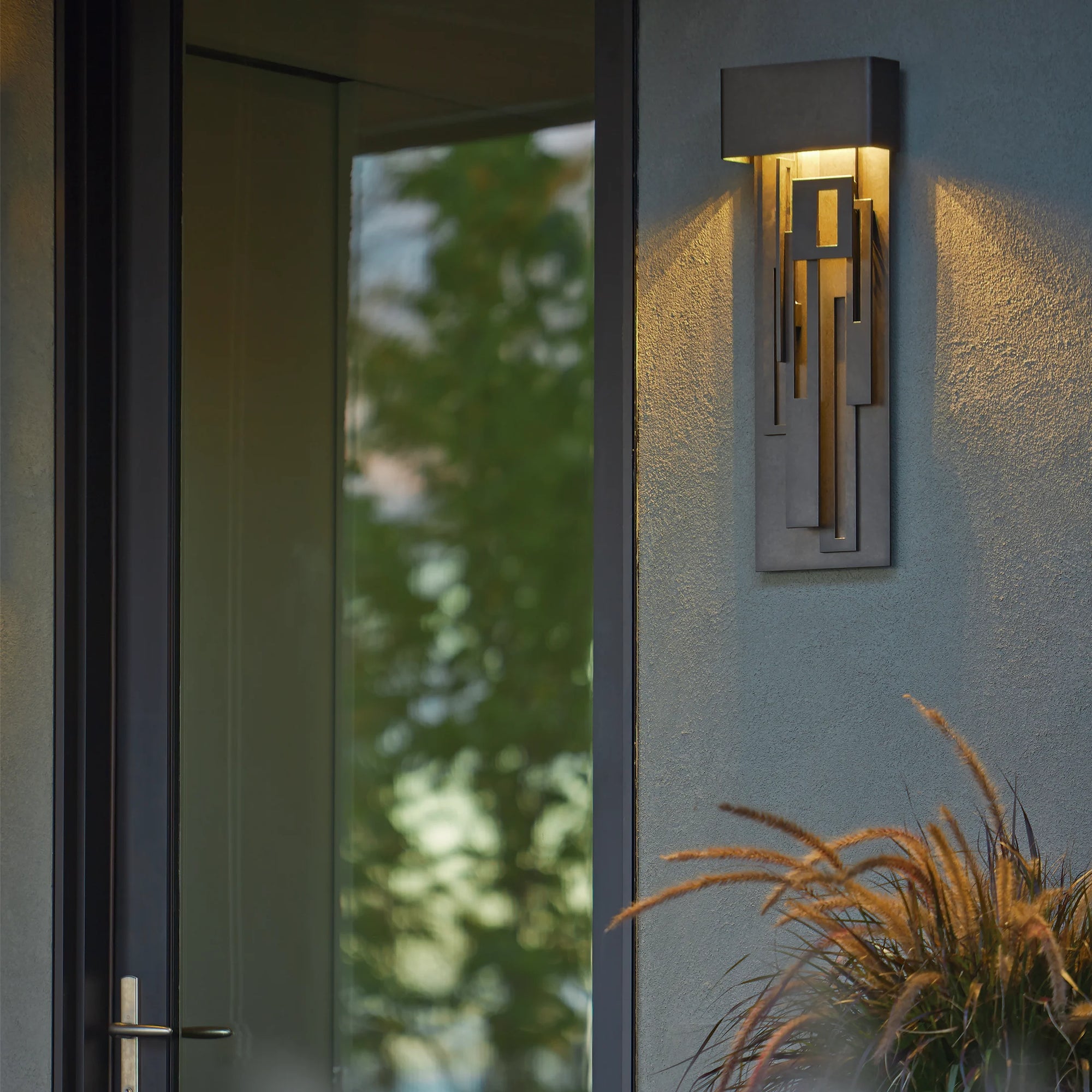 Collage Large Dark Sky Friendly LED Outdoor Sconce