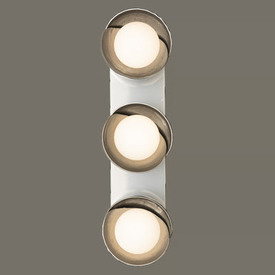 Brooklyn 3-Light Straight Double Shade Bath Sconce