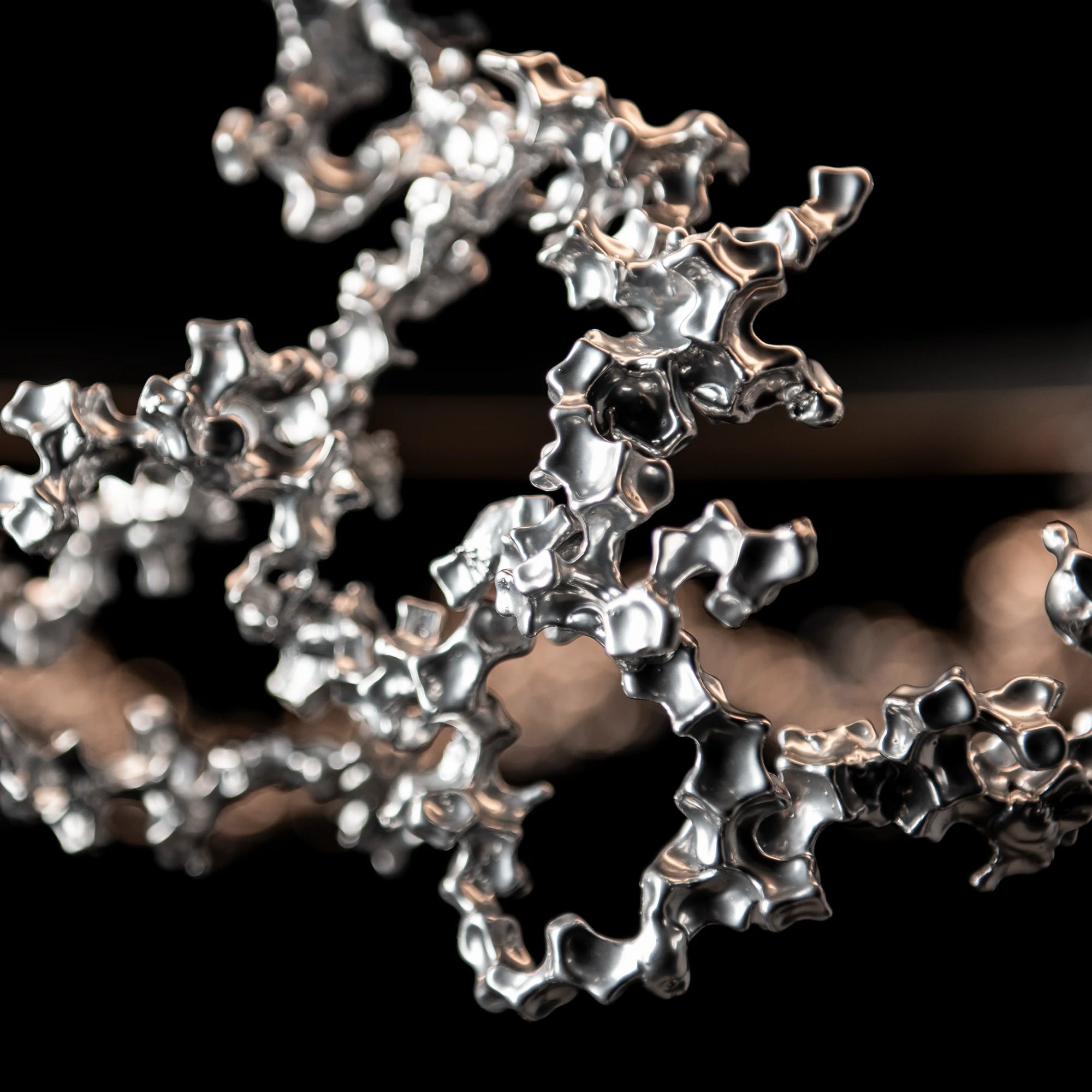 Coral LED Ring Pendant