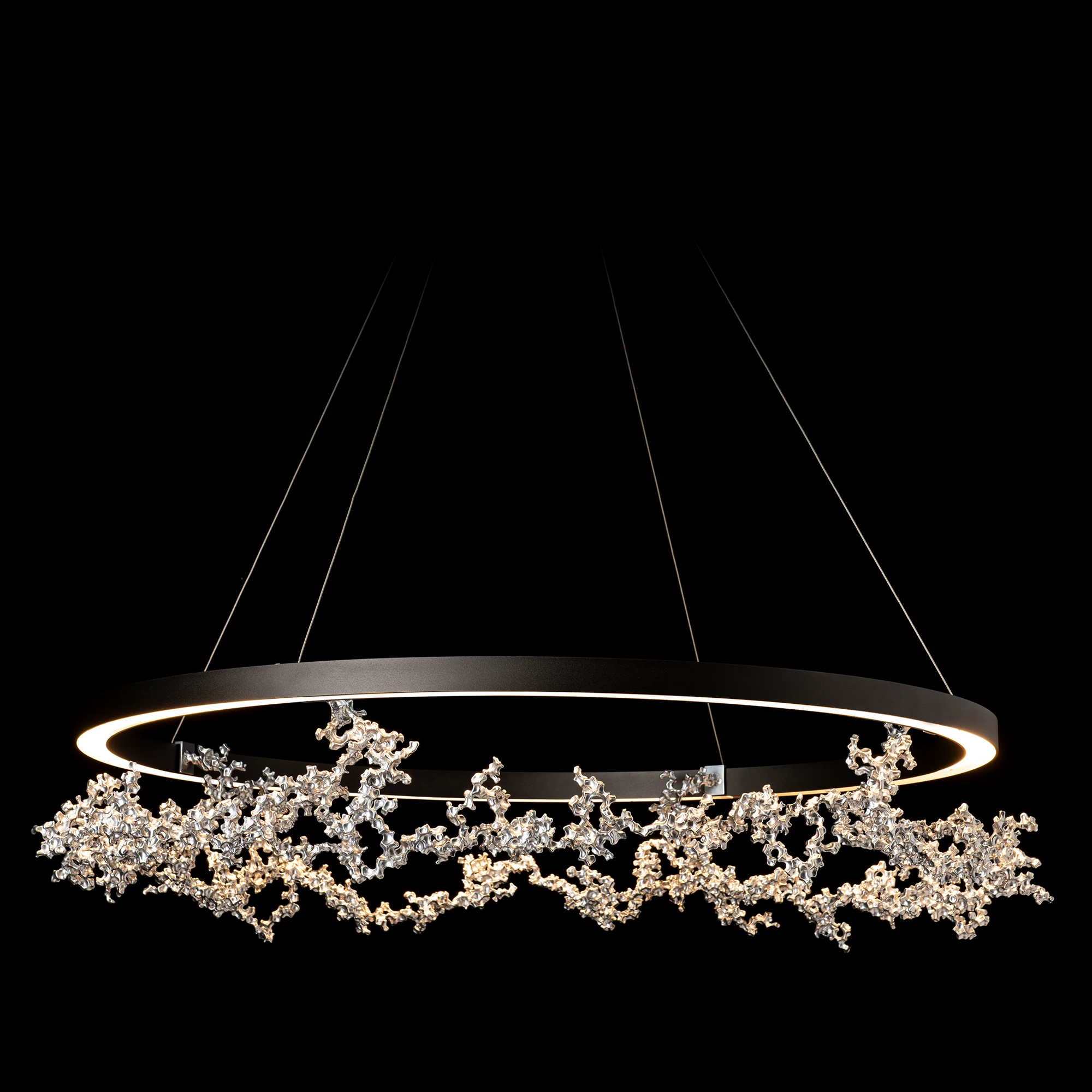 Coral LED Ring Pendant