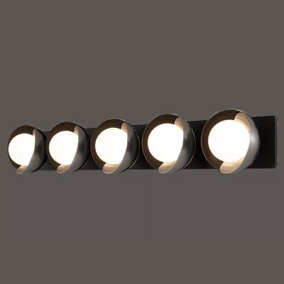 Brooklyn 5-Light Straight Double Shade Bath Sconce