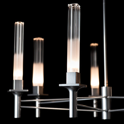 Truss 7-Arm Linear Chandelier