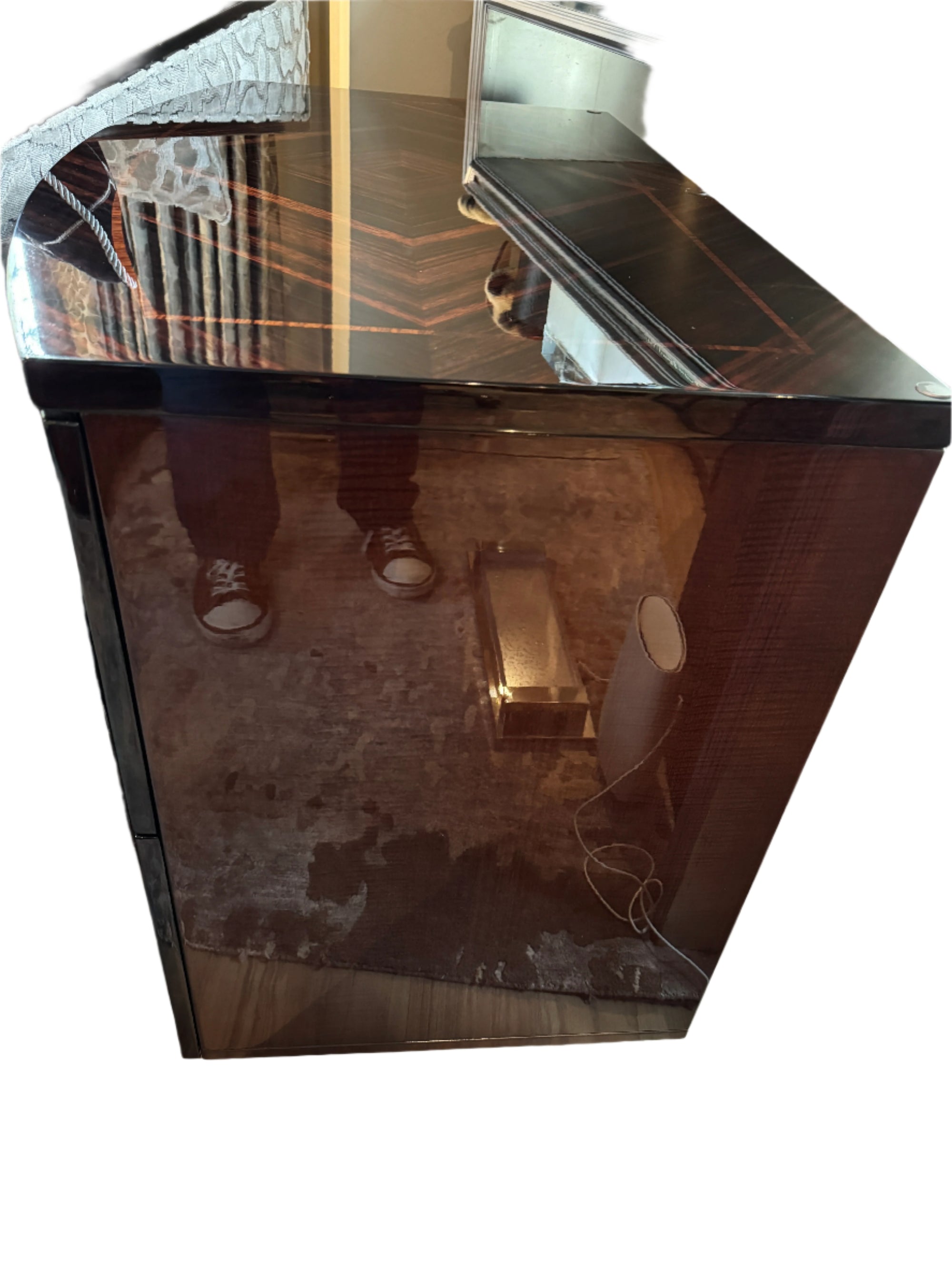 Giorgio Macassar Ebony Lateral File Unit