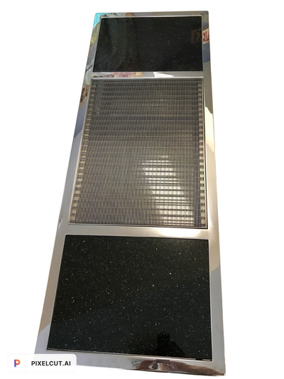 Brueton Cocktail Table Stainless Steel