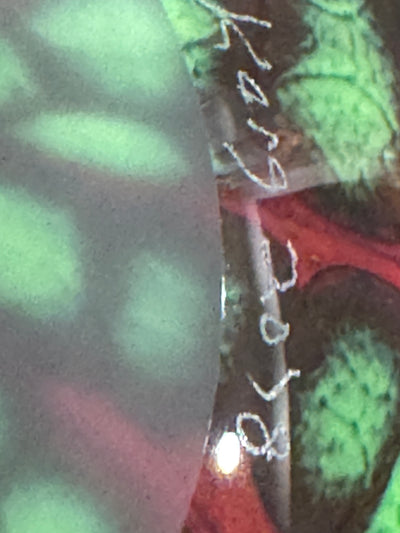 Handblown Glass Bowl by Rollin Karg, Signed