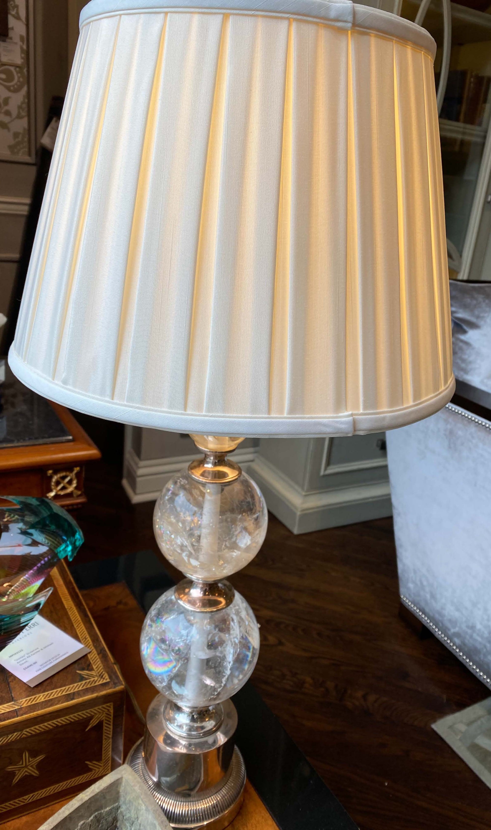 Rock Crystal Table Lamp