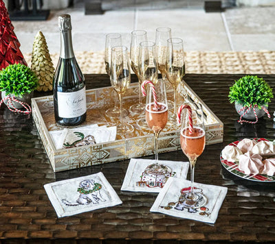 Coasters-Christmas Dogs