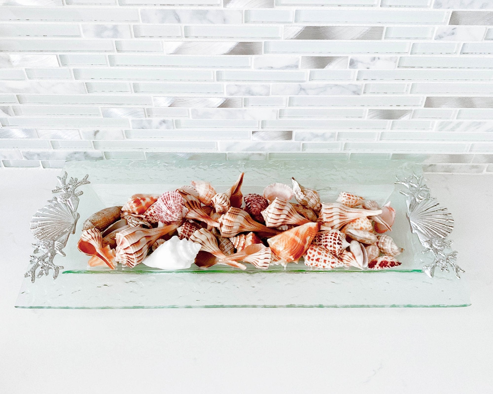 Shell/Sea Life Oblong Tray