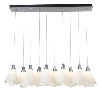 Mobius 10-Light Rectangular Pendant