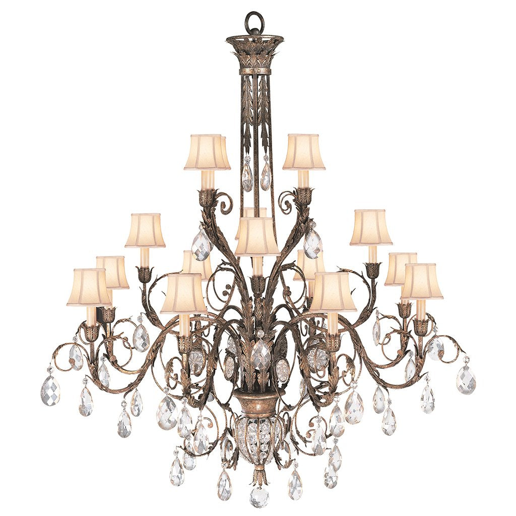 Large Crystal Chandelier