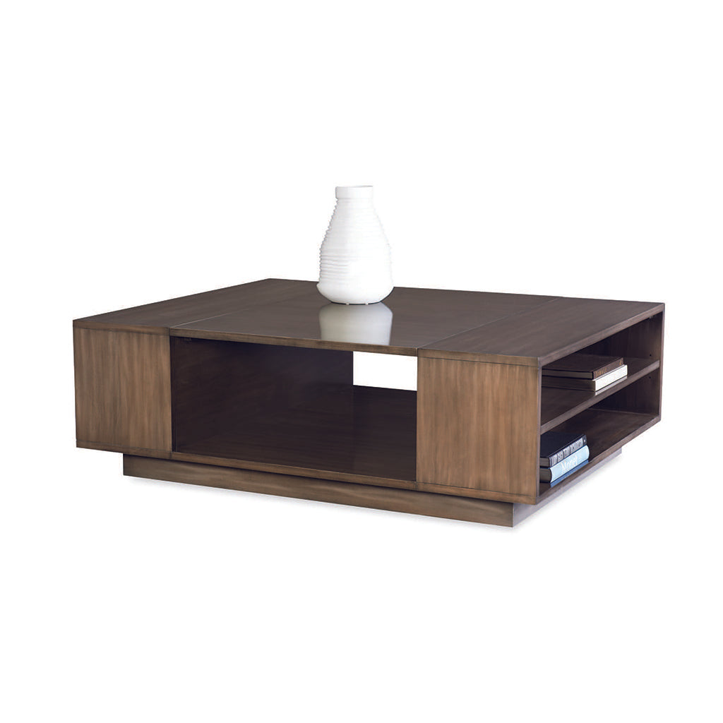 Cocktail Table Rectangular Solid Wood Top