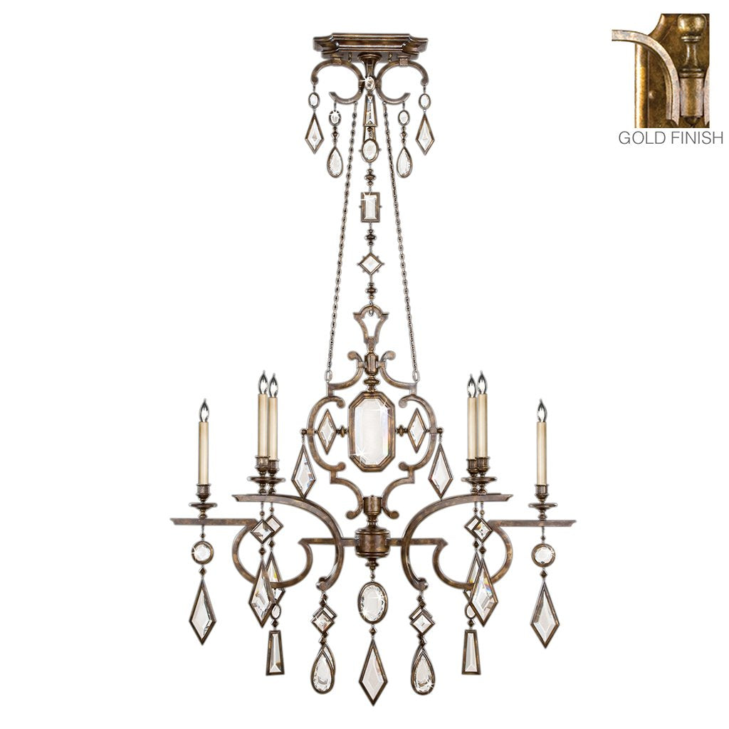 Encased Gems Chandelier 726040-3ST