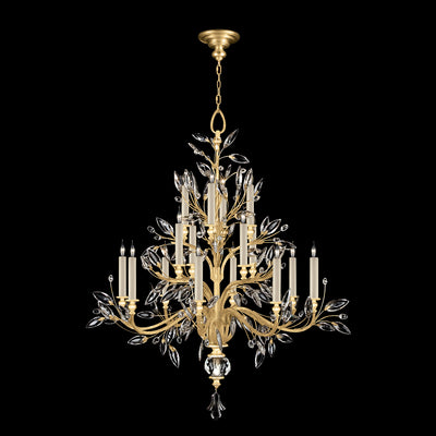 Crystal Laurel 45" Chandelier
