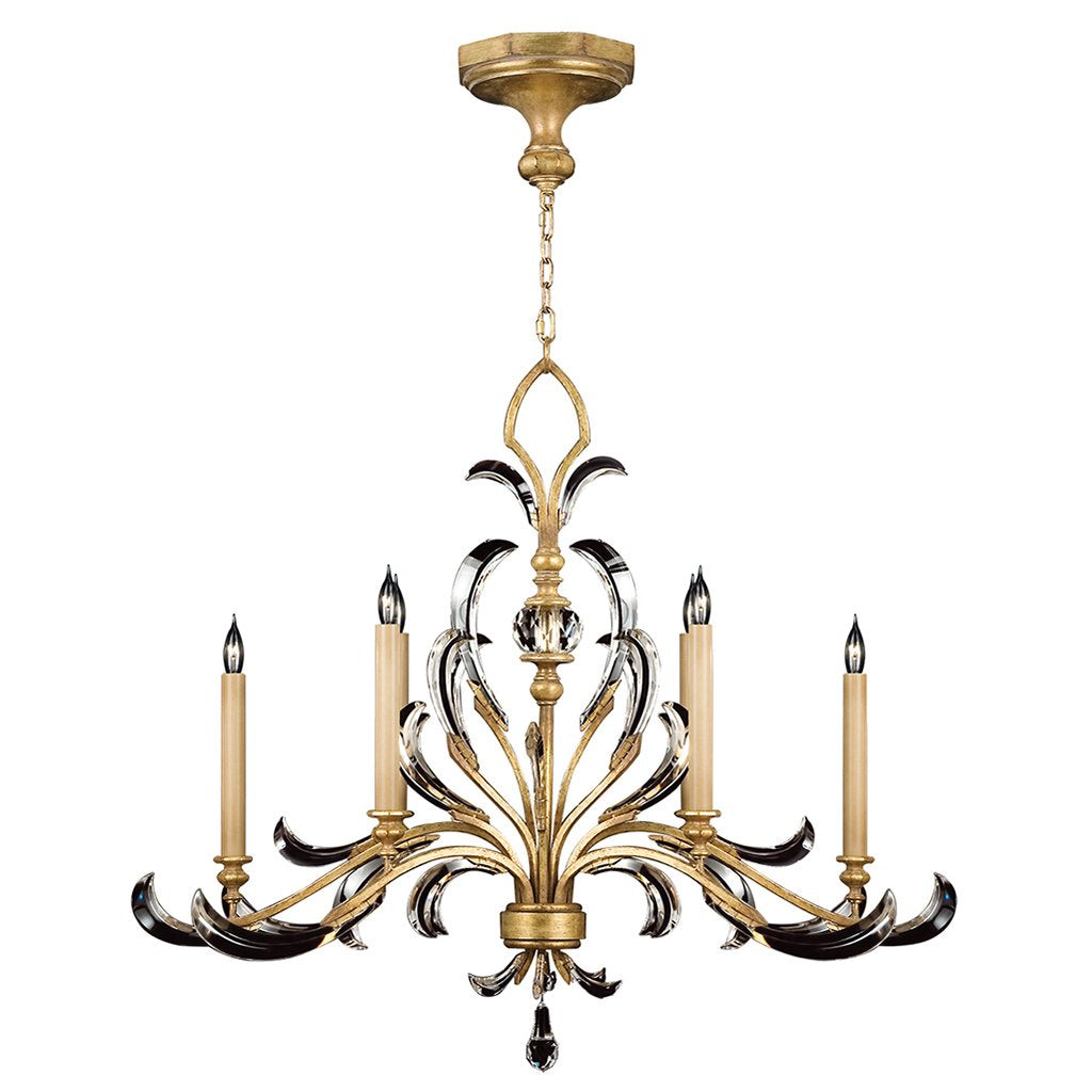 Beveled Arcs Gold Chandelier 760540ST