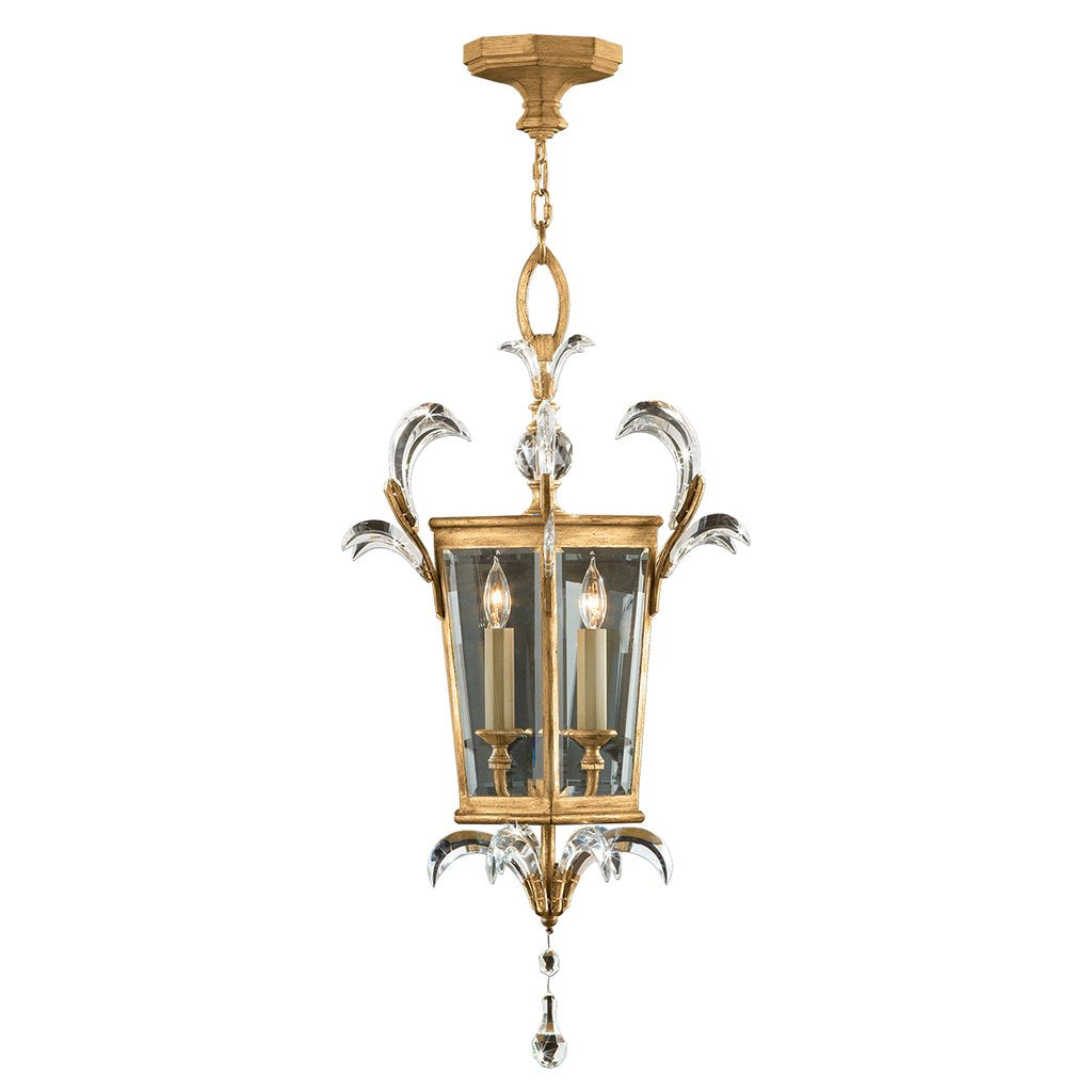 Beveled Arcs Gold Lantern 762340ST
