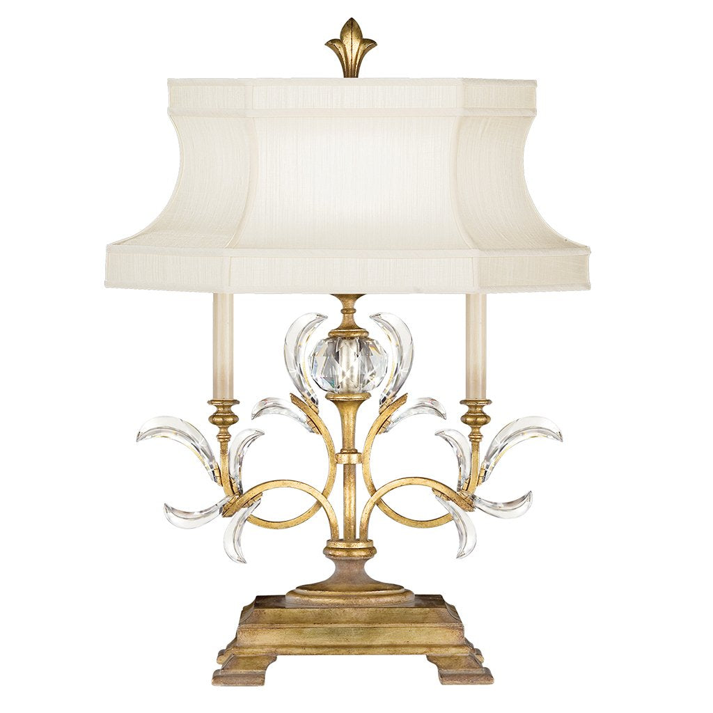 Beveled Arcs Gold Table Lamp 769110ST