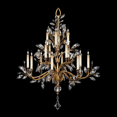 Crystal Laurel 45" Chandelier