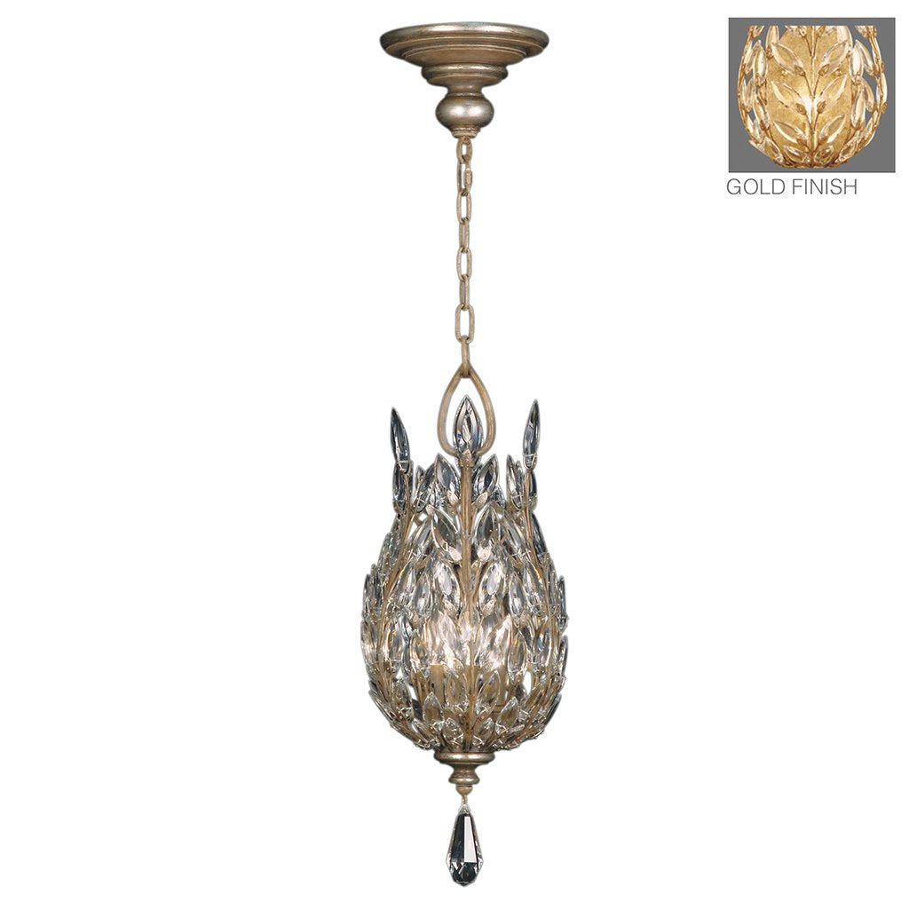 Crystal Laurel Gold Lantern 804640-2ST