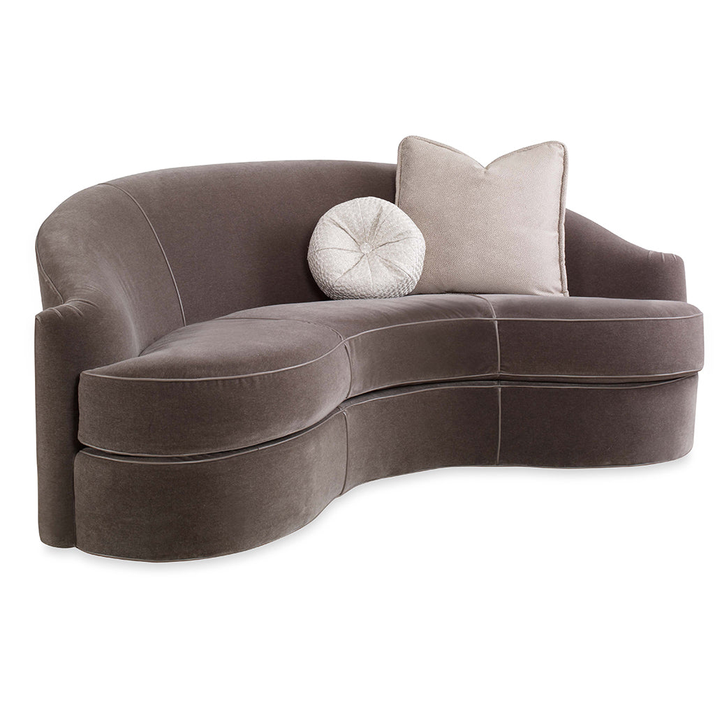Swaim Curved Sofa