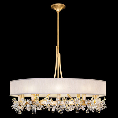 Azu 34.5" Round Chandelier with Shades
