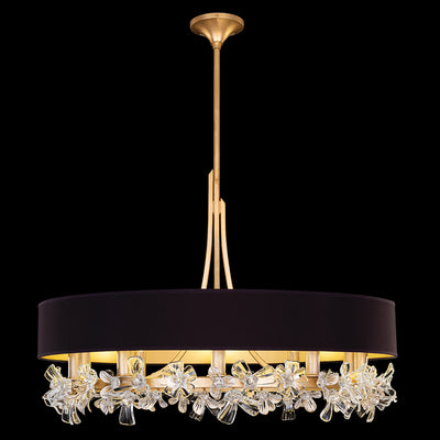 Azu 34.5" Round Chandelier with Shades