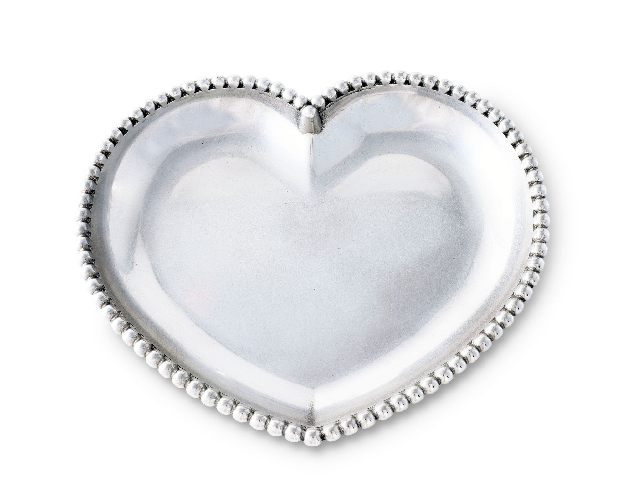Tray Engravable Beaded Heart
