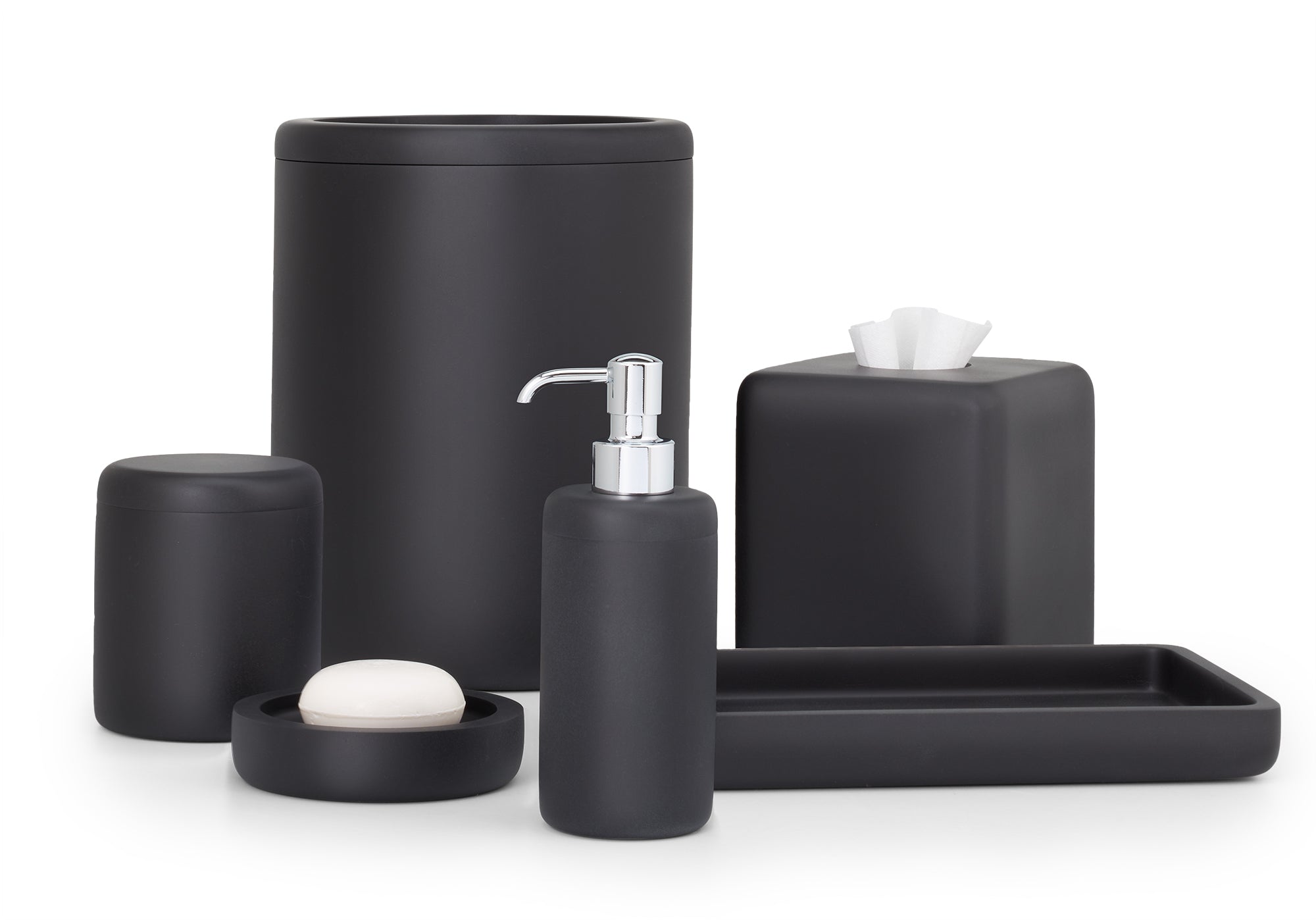 Bathroom Collection Dome Black Matte