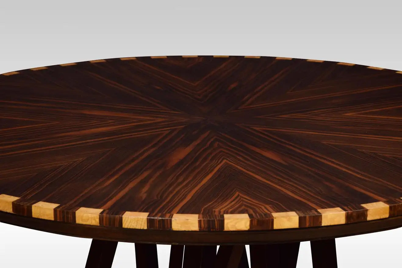 Dining Table Macassar Ebony (Coromandle)