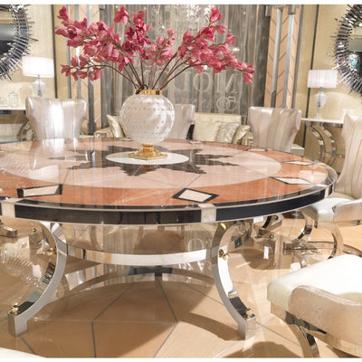 KAUFMANN ROUND TABLE. INLAID