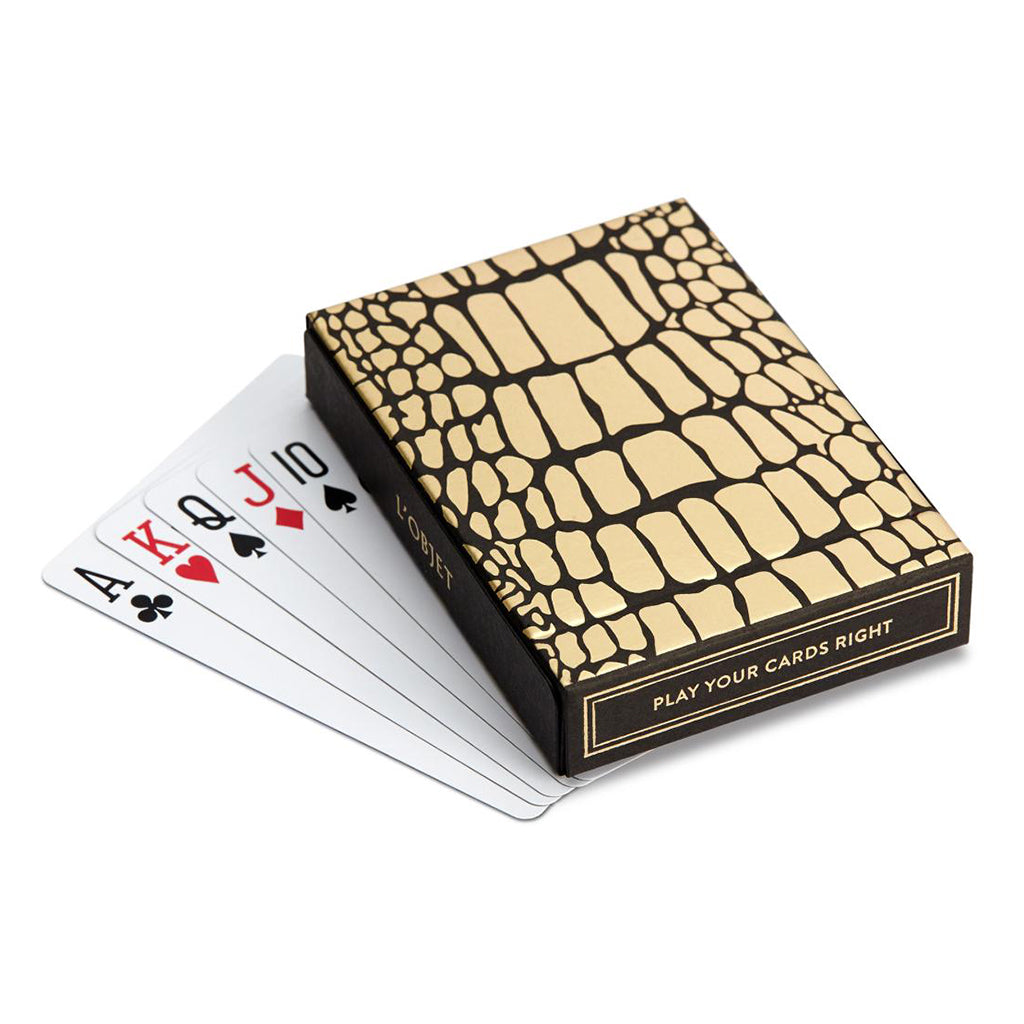 Playing Cards Crocodile