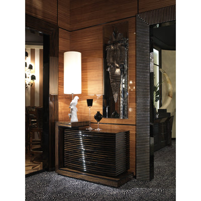 Precious Nightstand High Gloss Macassar Ebony
