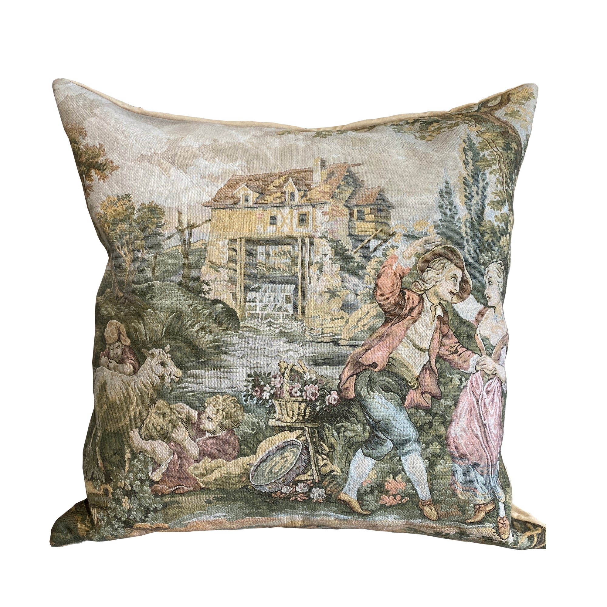 Old World Tapestry Pillow