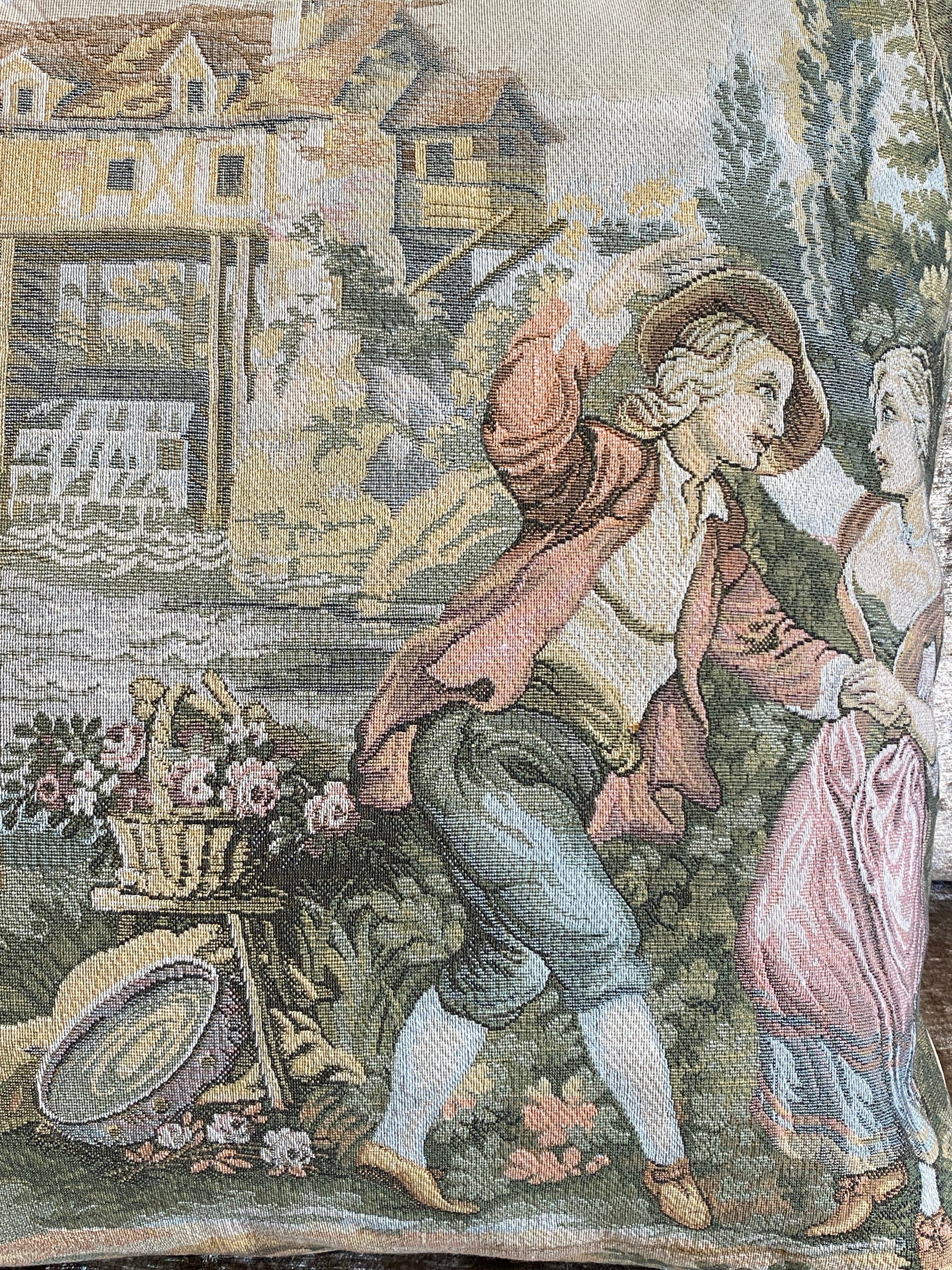 Old World Tapestry Pillow