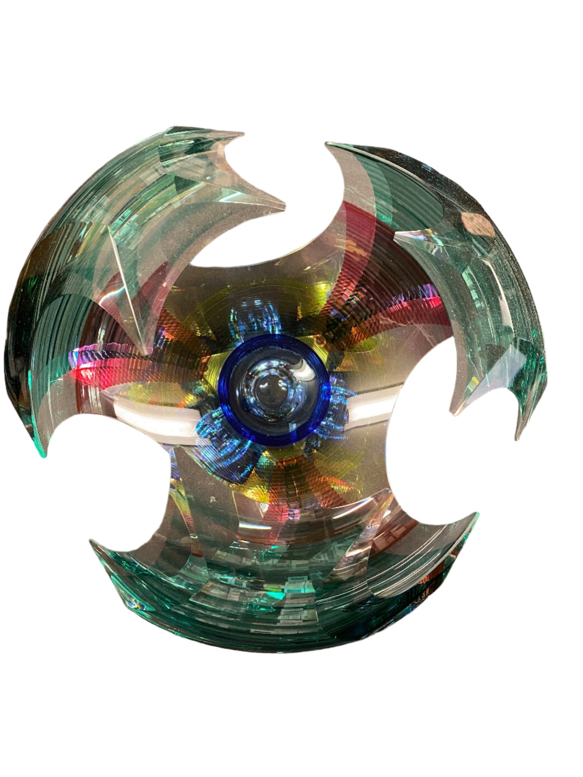Vortex Crystal Sculpture by Michael David & Kit Karbler