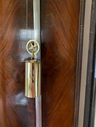 Dachluhr Biedermeier Vienna Regulator Clock-"Carl Martinis" of Klagenfurt