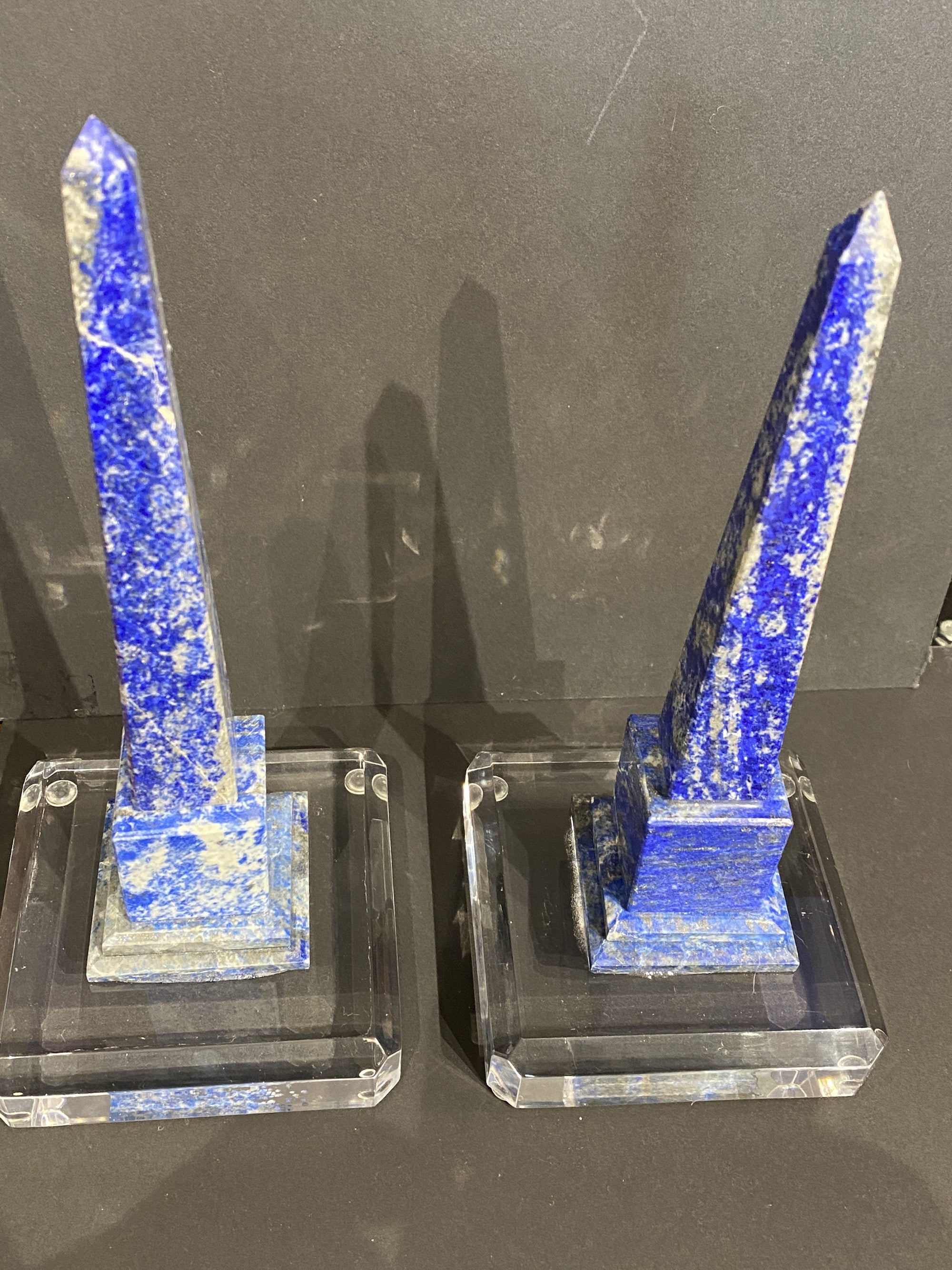 Lapis Blue Minature Obelisks