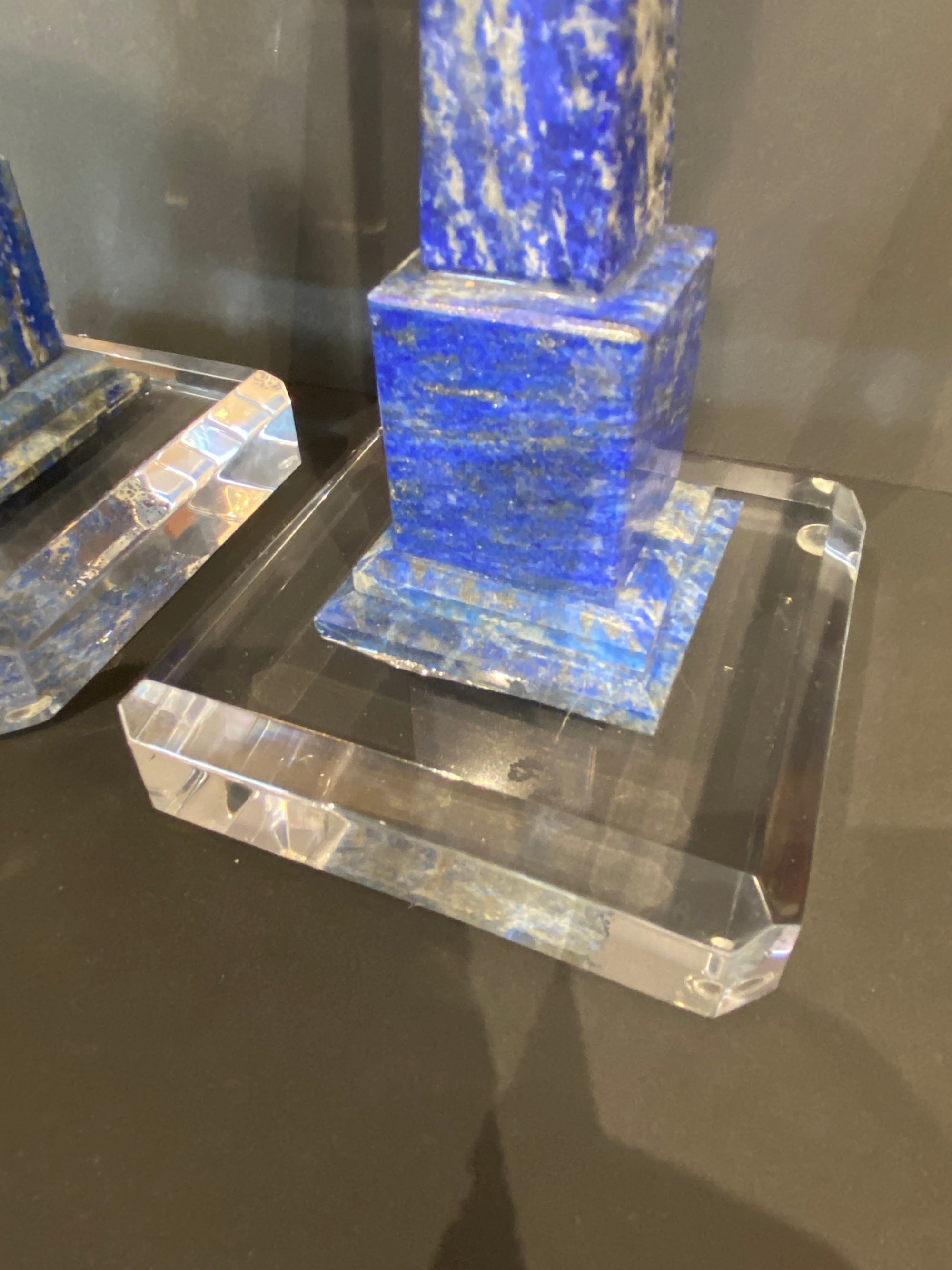 Lapis Blue Minature Obelisks