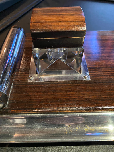 1930's Art Deco Ink well Desk Set