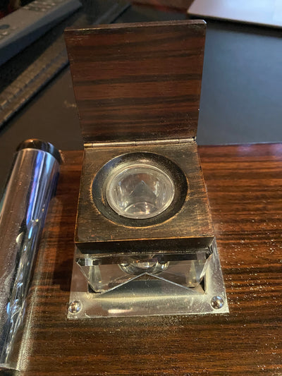 1930's Art Deco Ink well Desk Set