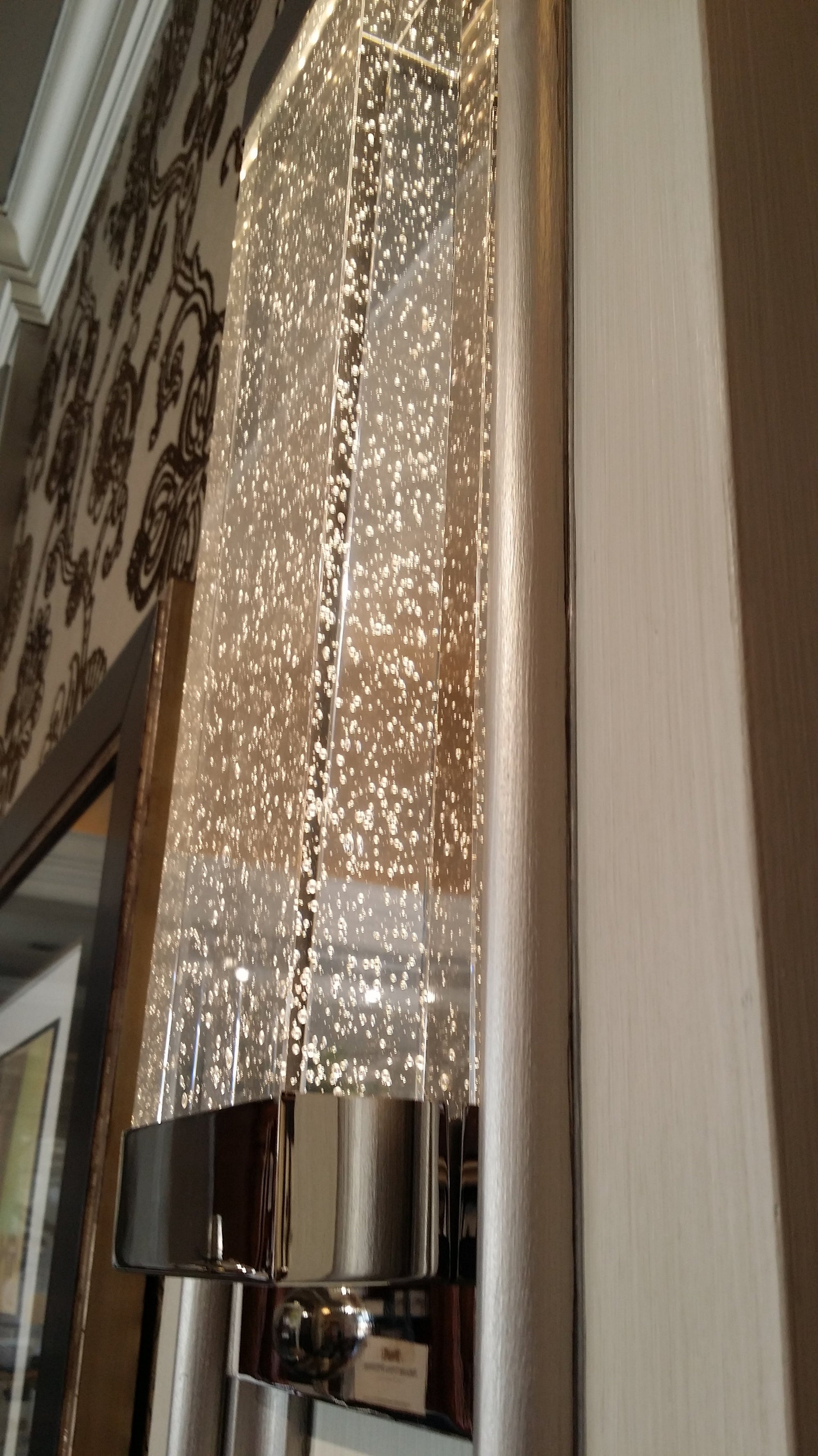 Glass bubble LED Wall Sconce