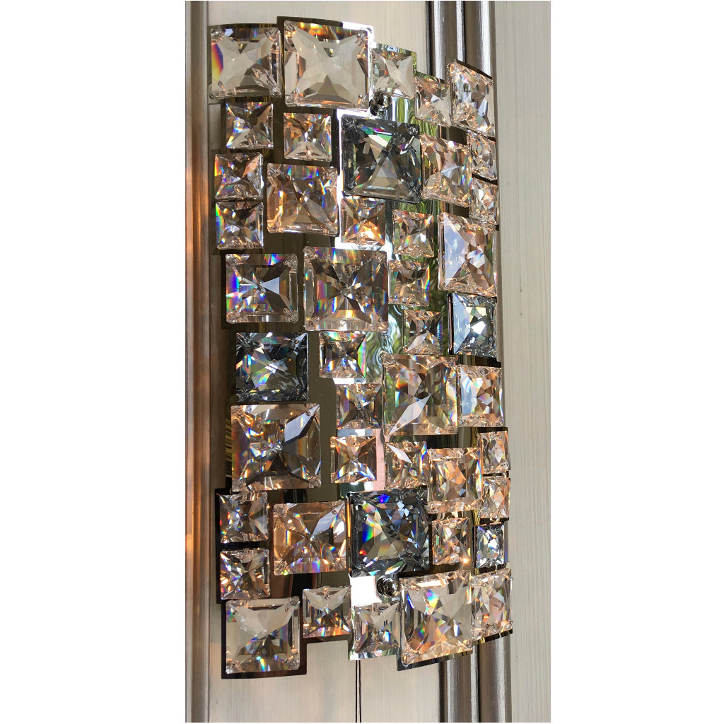 Swarovski Mosaix Crystal Wall Sconce