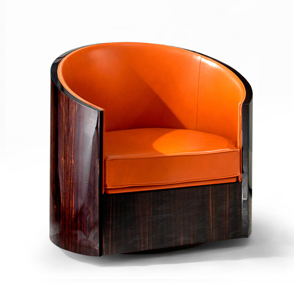 Swivel Chair - Macassar Ebony